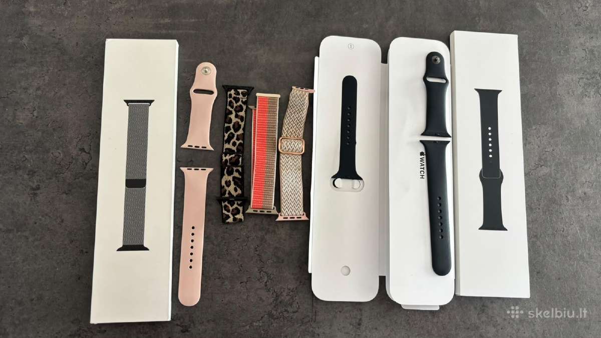 Apple watch series 7 45mm su priedais - nuotraukos Nr. 9