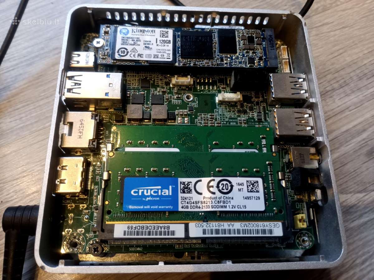 Intel @ Nuc6i3syh - nuotraukos Nr. 4