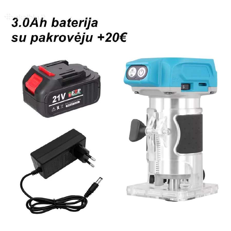 Elektrinė medienos freza - nuotraukos Nr. 2