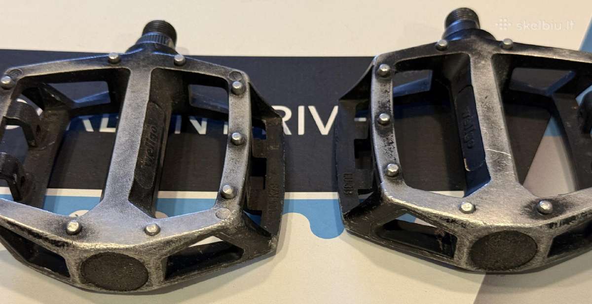 Dviračio pedalai Shimano ir Wellgo - nuotraukos Nr. 6