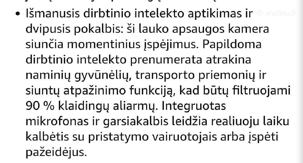 Apsaugos stebėjimo kamera Xiaovy - nuotraukos Nr. 6