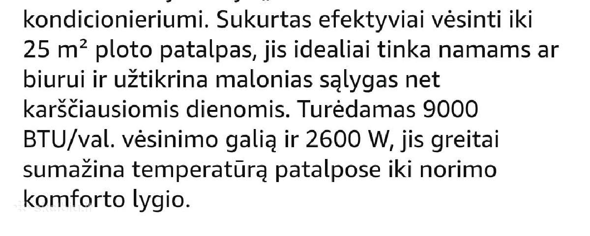 Mobilus oro kondicionierius - nuotraukos Nr. 5