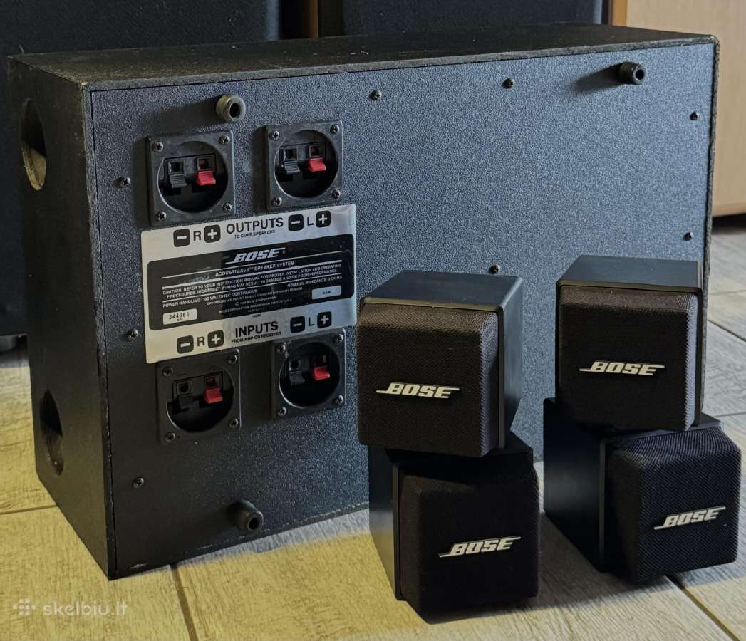Bose Cube / kolonėlės - nuotraukos Nr. 3