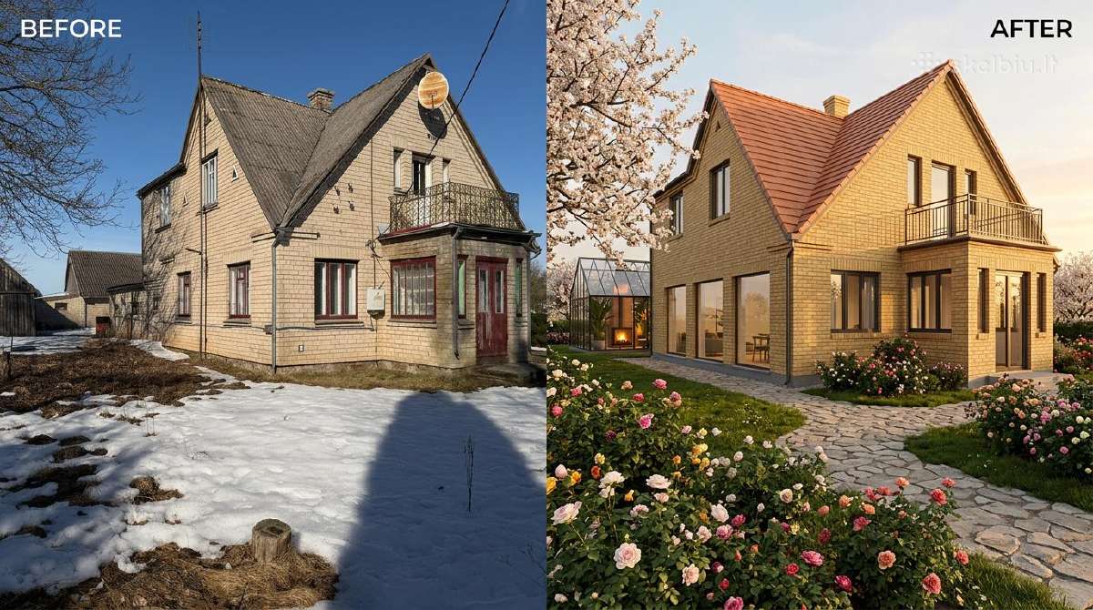 Erdvi sodyba su 2 ha sklypu ir 7 pastatais - nuotraukos Nr. 16