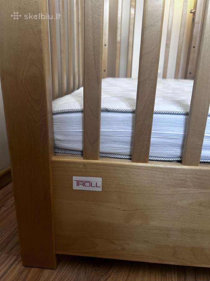 Troll Nina Lux lovytė su Troll čiužinuku - nuotraukos Nr. 2