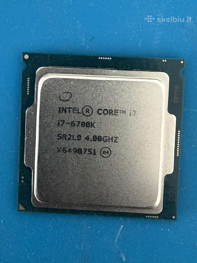 Intel procesoriai i5 i7 lga 1200 lga 1151 lga 1150 - nuotraukos Nr. 23