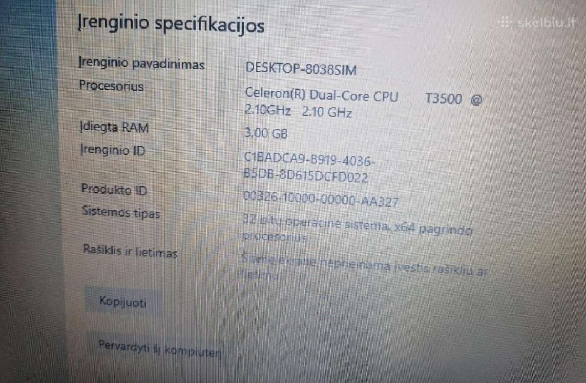 Nešiojamas kompiuters Hp G56 - nuotraukos Nr. 4