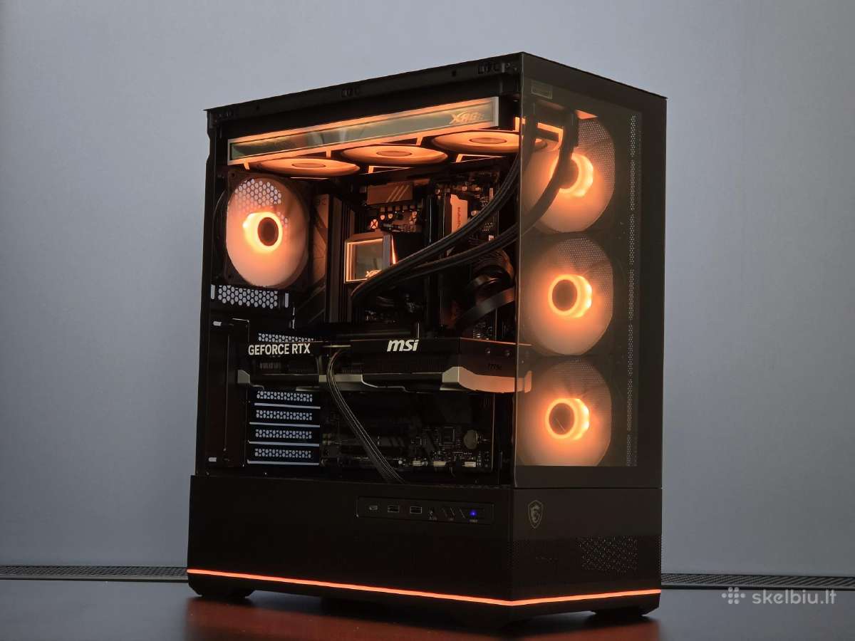 Rtx 5080 Kompiuteris su Ryzen 7 7800x3d, 32gb, 1tb - nuotraukos Nr. 3