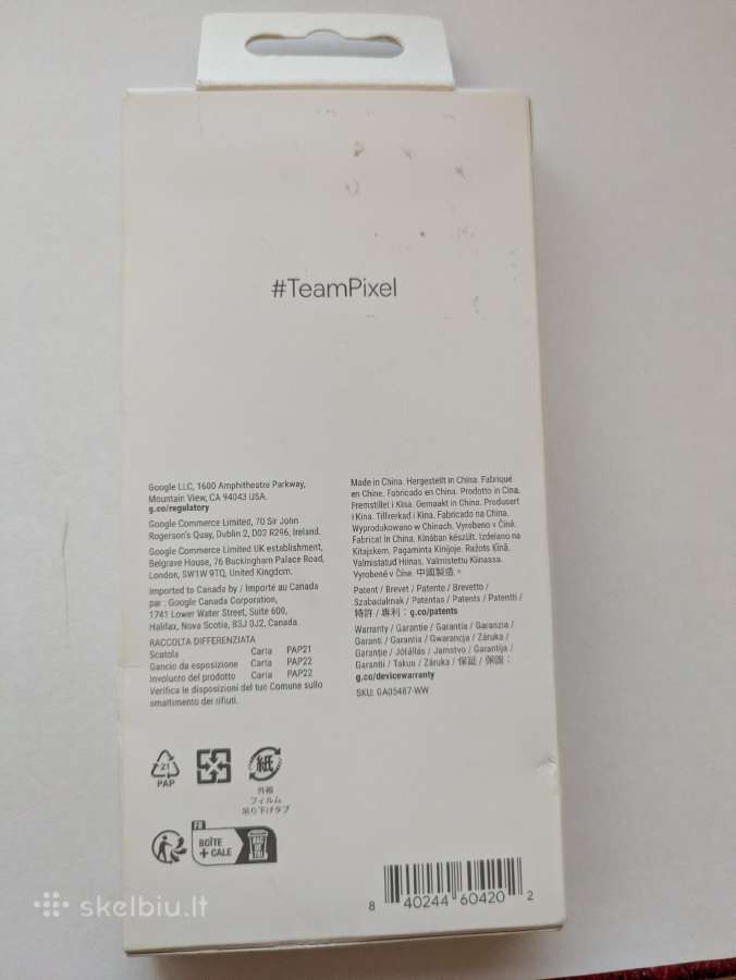 Google Pixel 8a Obsidian - nuotraukos Nr. 7