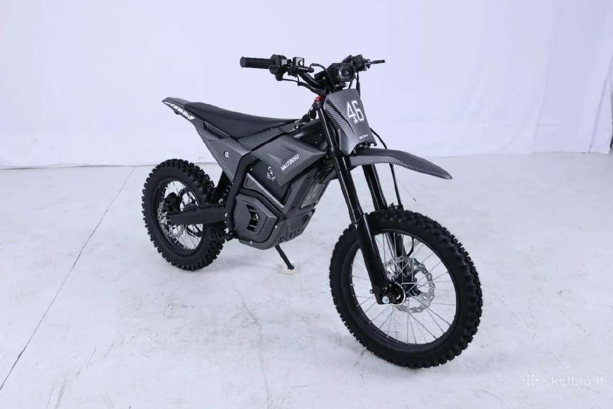 Naujas Valtinsu Em-5 Ultra elektrinis motocikls - nuotraukos Nr. 2