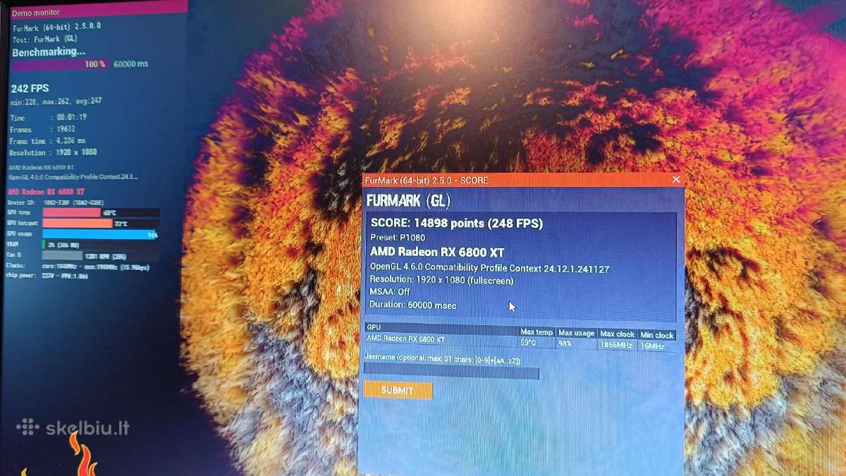 Sapphire Nitro+ Amd Radeon Rx 6800 XT - nuotraukos Nr. 10