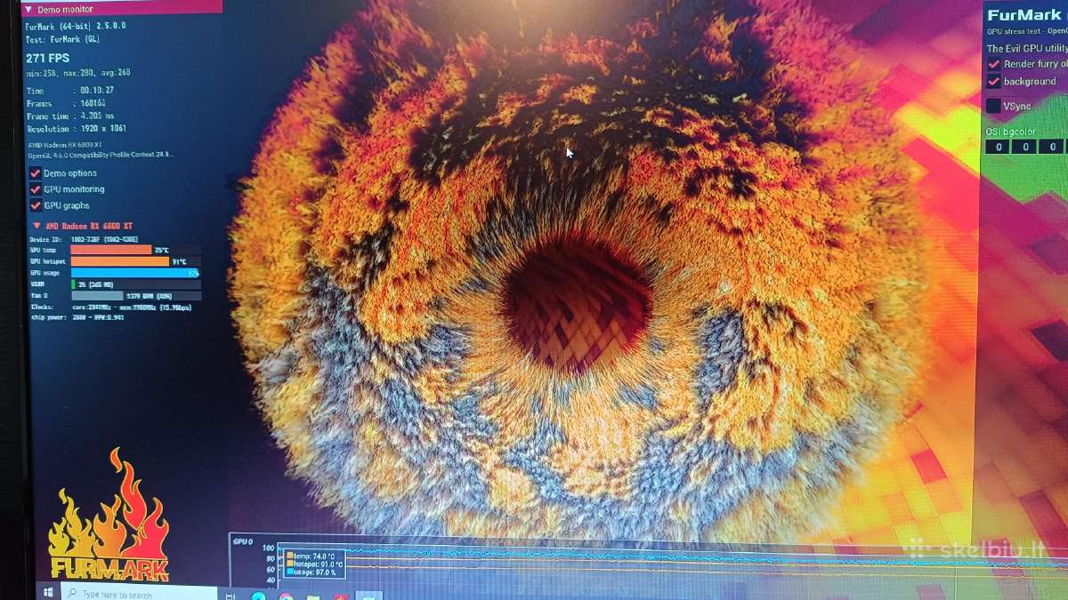 Sapphire Nitro+ Amd Radeon Rx 6800 XT - nuotraukos Nr. 11