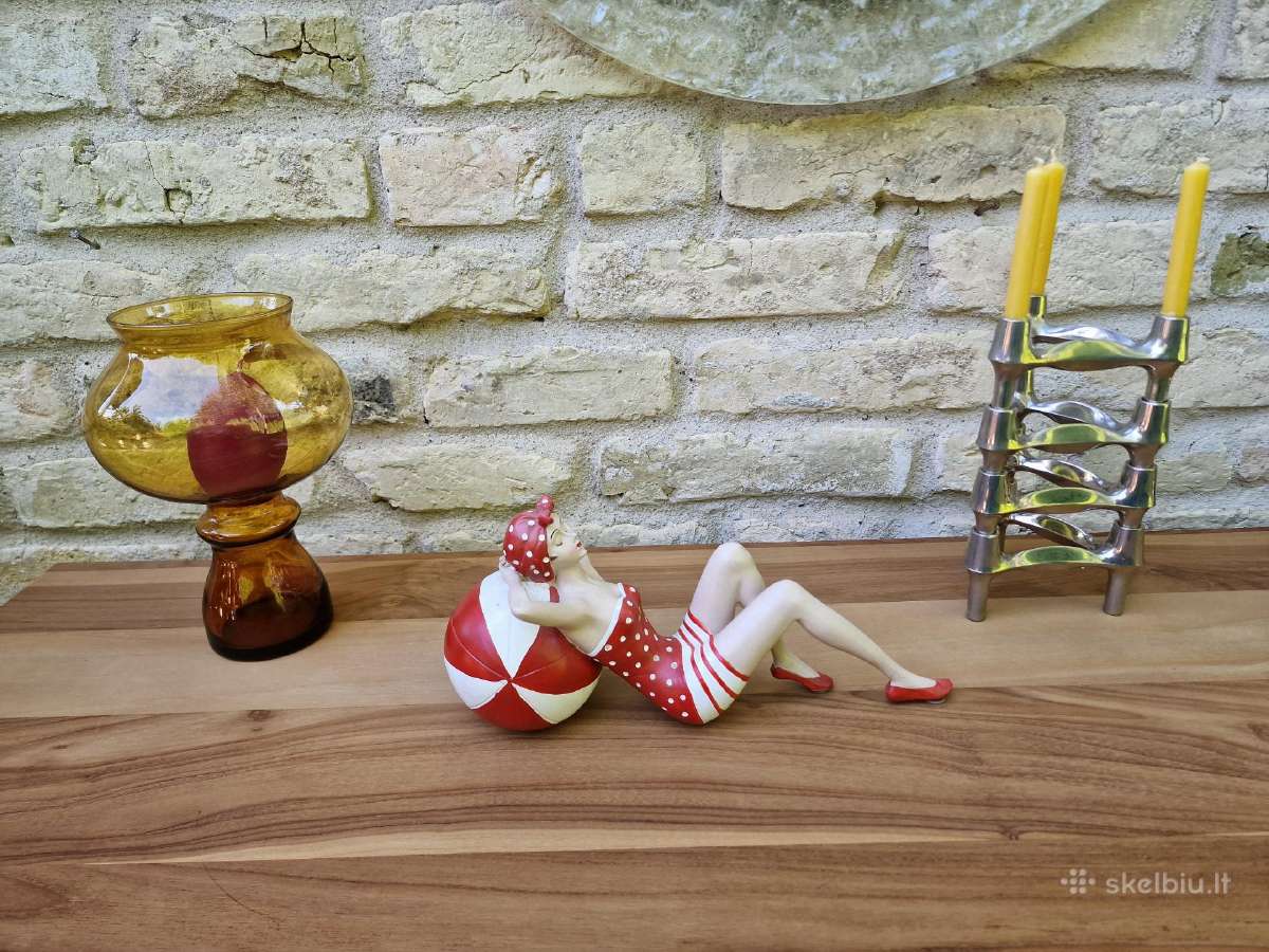 Vintažinė mid century tikmedžio masyvo komoda - nuotraukos Nr. 33