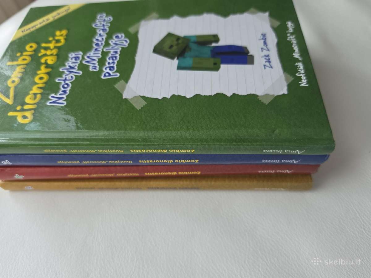 Zombio dienoraštis – 4 knygų rinkinys - nuotraukos Nr. 7