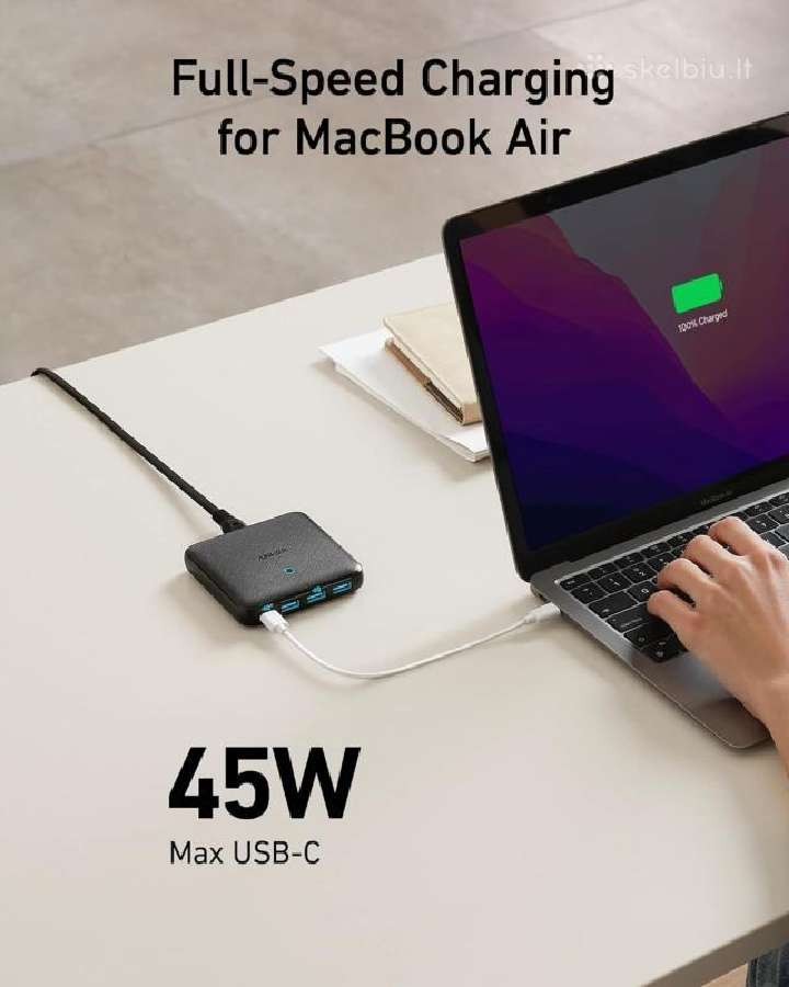 Anker Powerport Atom III ikroviklis - nuotraukos Nr. 2
