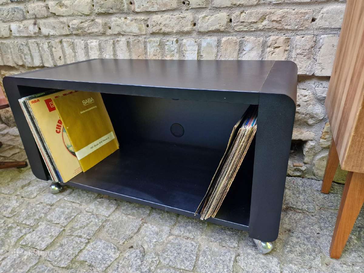 Vintažinė audio konsolė ant ratukų - nuotraukos Nr. 18