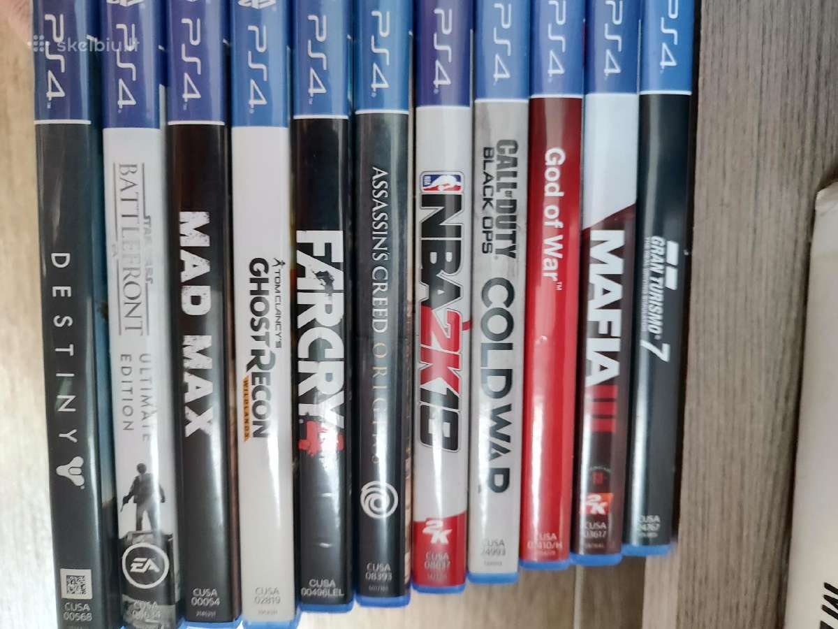 Playstation 4 su zaidimais - nuotraukos Nr. 2