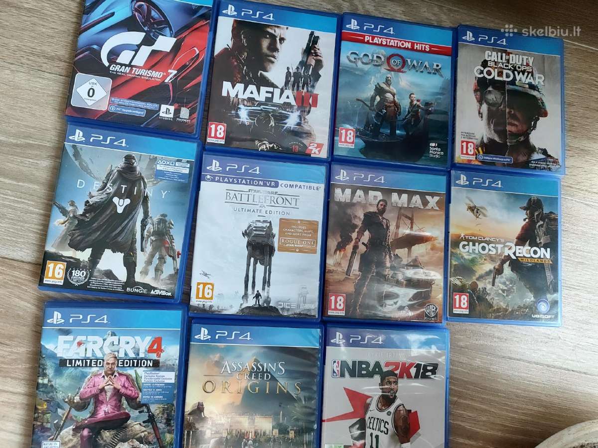 Playstation 4 su zaidimais - nuotraukos Nr. 3