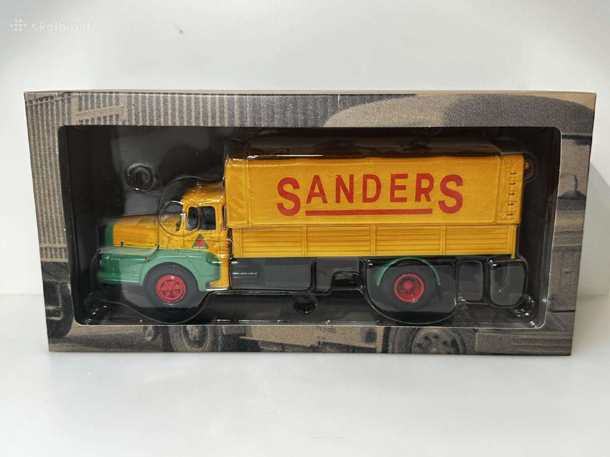 Unic Zu Sanders 1962 geltona/žalia 1:43 IXO - nuotraukos Nr. 2