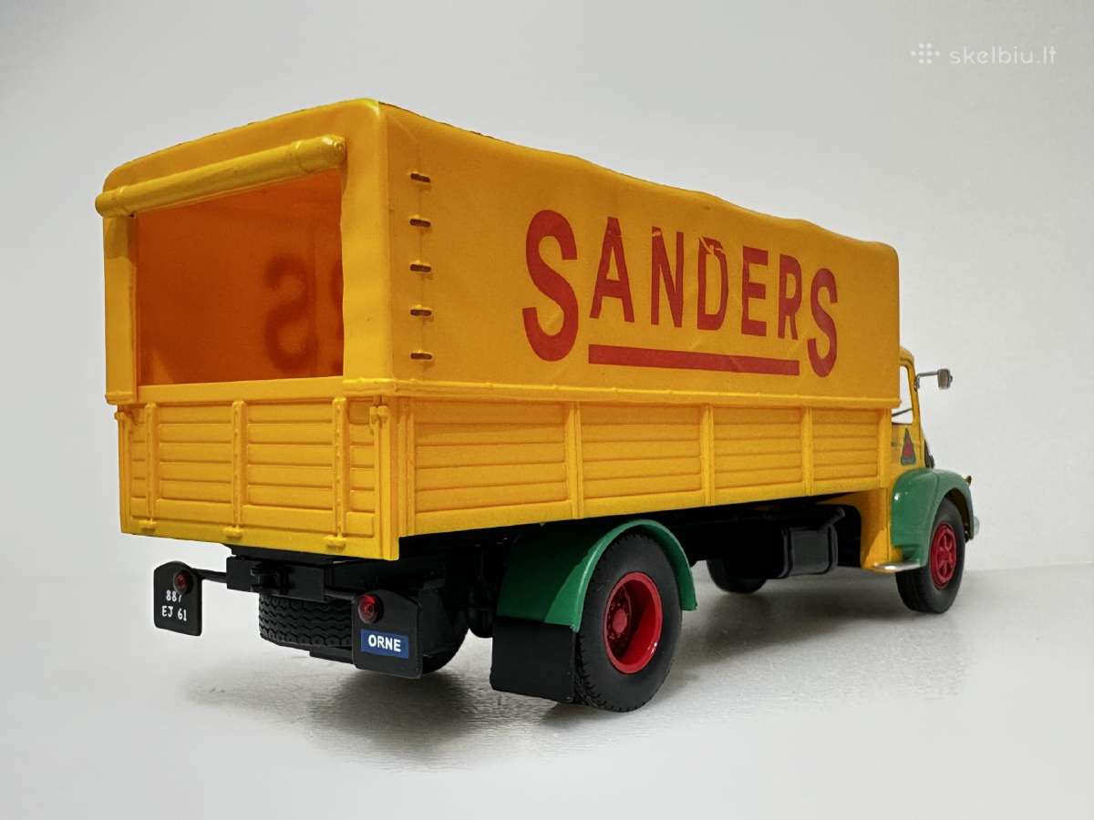 Unic Zu Sanders 1962 geltona/žalia 1:43 IXO - nuotraukos Nr. 5