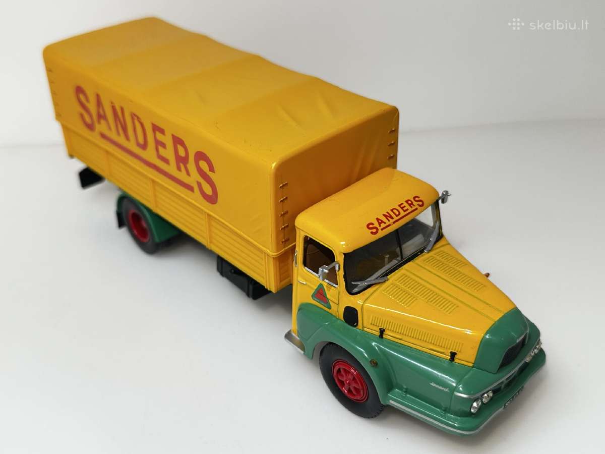 Unic Zu Sanders 1962 geltona/žalia 1:43 IXO - nuotraukos Nr. 6