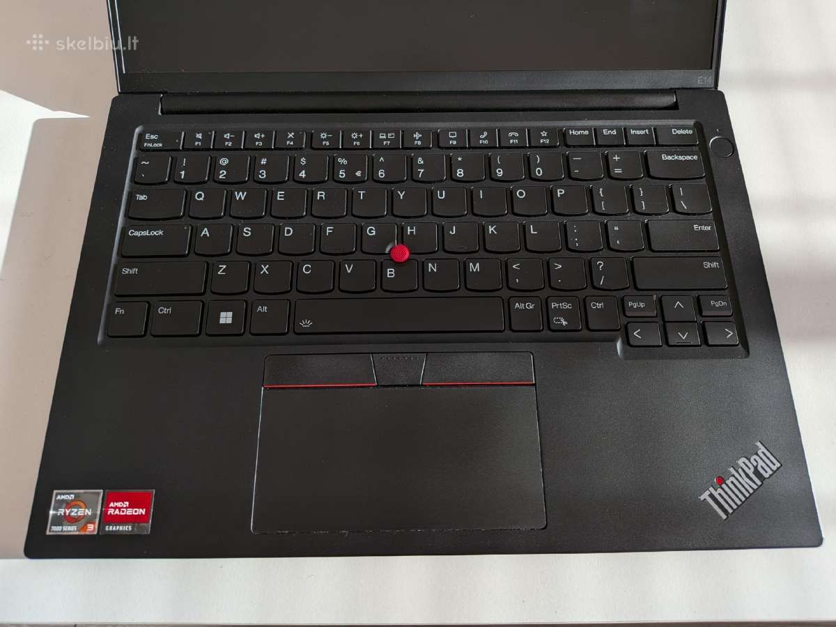 Lenovo Thinkpad E14 Gen 5 Ryzen 7330u 24gb 512gb - nuotraukos Nr. 3