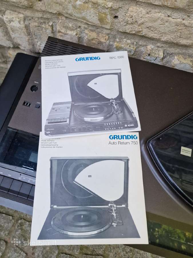 Vintažinis audiocentras Grundig Rpc 1500 - nuotraukos Nr. 12
