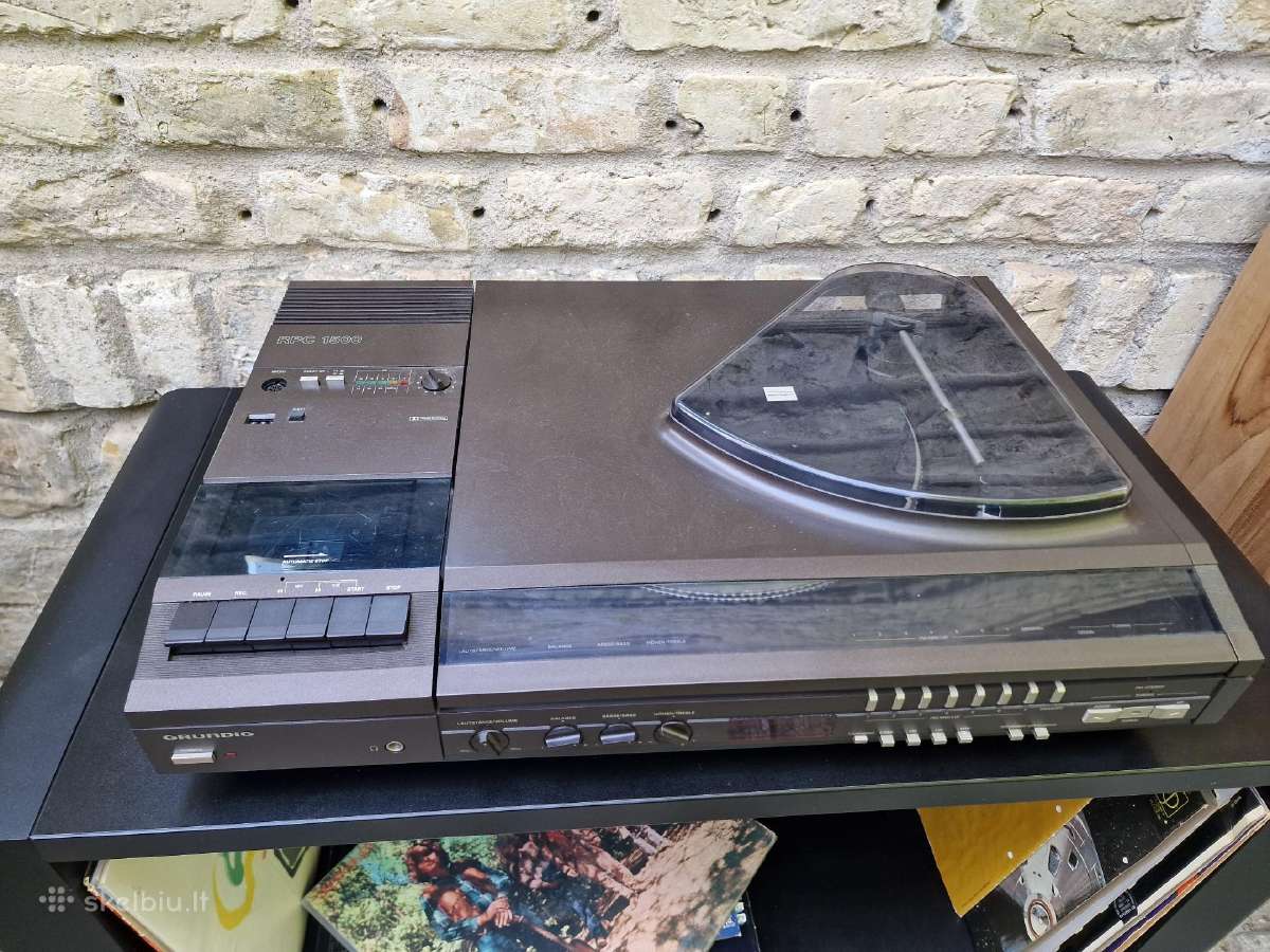 Vintažinis audiocentras Grundig Rpc 1500 - nuotraukos Nr. 15