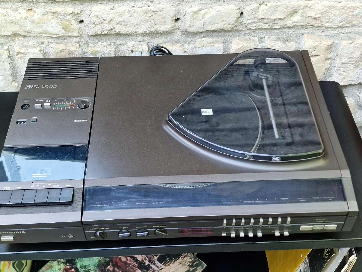Vintažinis audiocentras Grundig Rpc 1500 - nuotraukos Nr. 19