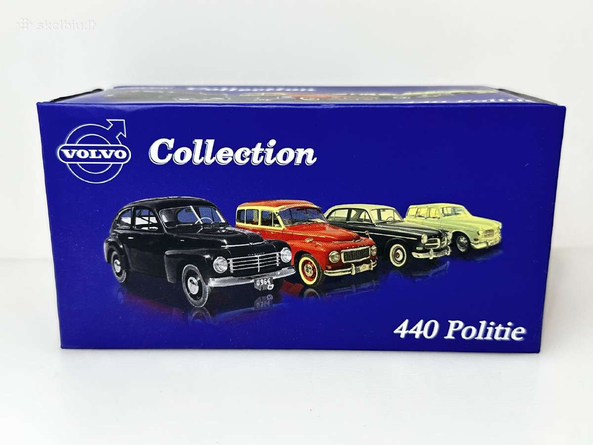 Volvo 440 1992 Politie Nl balta 1:43 Atlas - nuotraukos Nr. 2