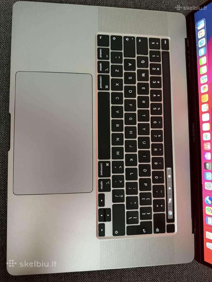 Neveikiantis Apple MacBook Pro16 (2019) Space Gray - nuotraukos Nr. 5
