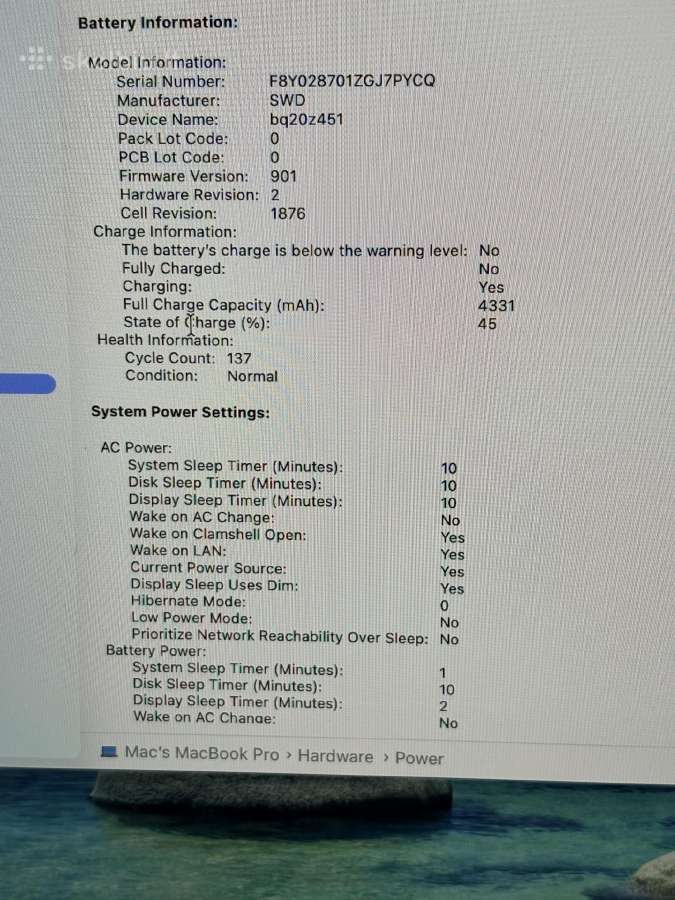 MacBook Pro 2020 16/512gb - nuotraukos Nr. 7