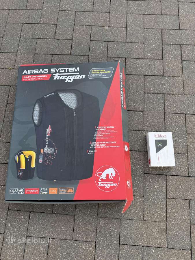 Motociklininko airbag - nuotraukos Nr. 2