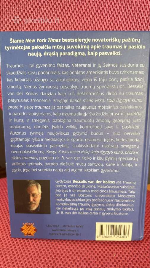 Kūnas mena viską (Bessel van der Kolk) - nuotraukos Nr. 2