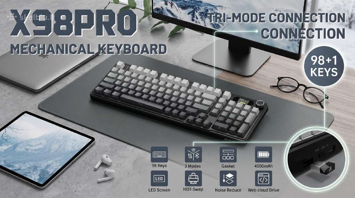 Attack Shark - x98pro - nuotraukos Nr. 3