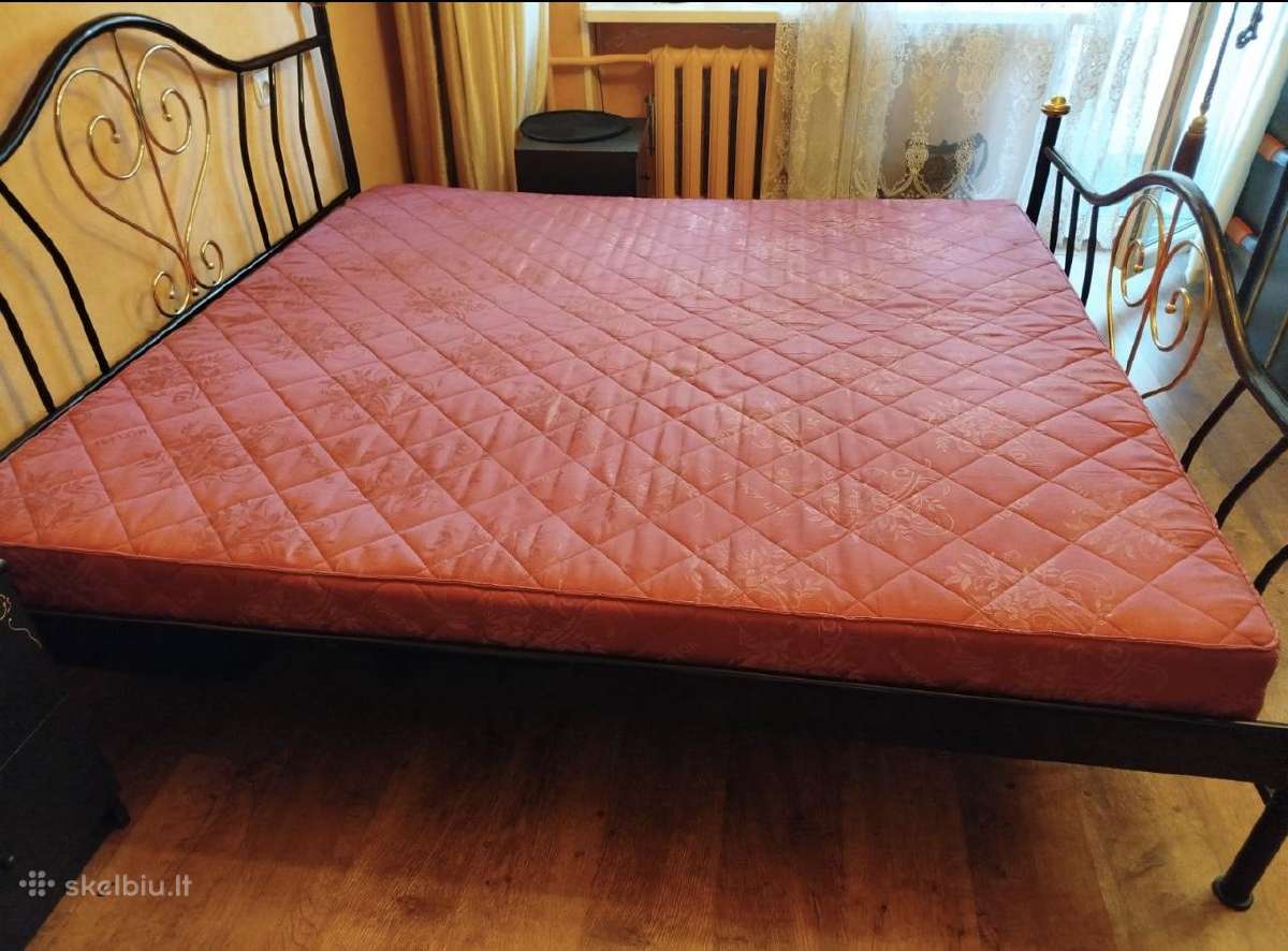 Lova 180x200 su čiužiniu greitam pardavimui - nuotraukos Nr. 2