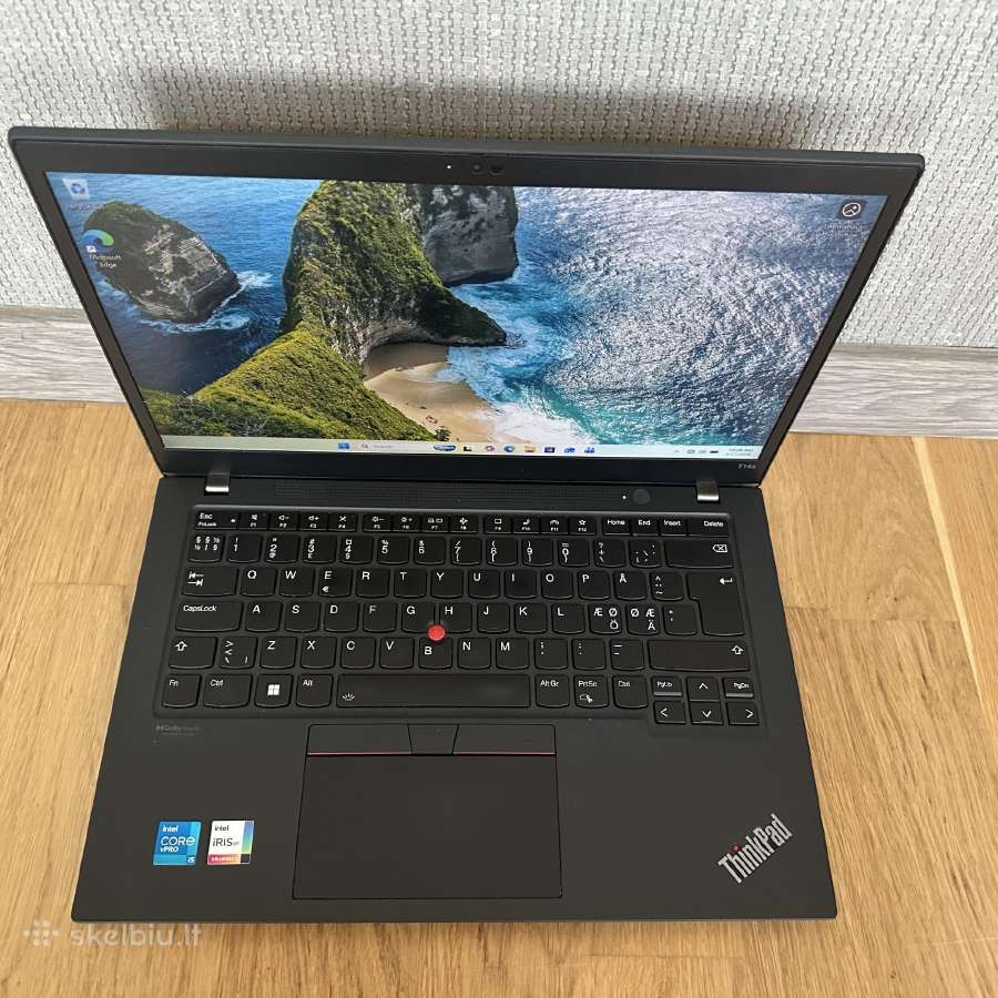Lenovo Thinkpad T14s Gen2 I5-1145g7 16gb 256ssd 14 - nuotraukos Nr. 9