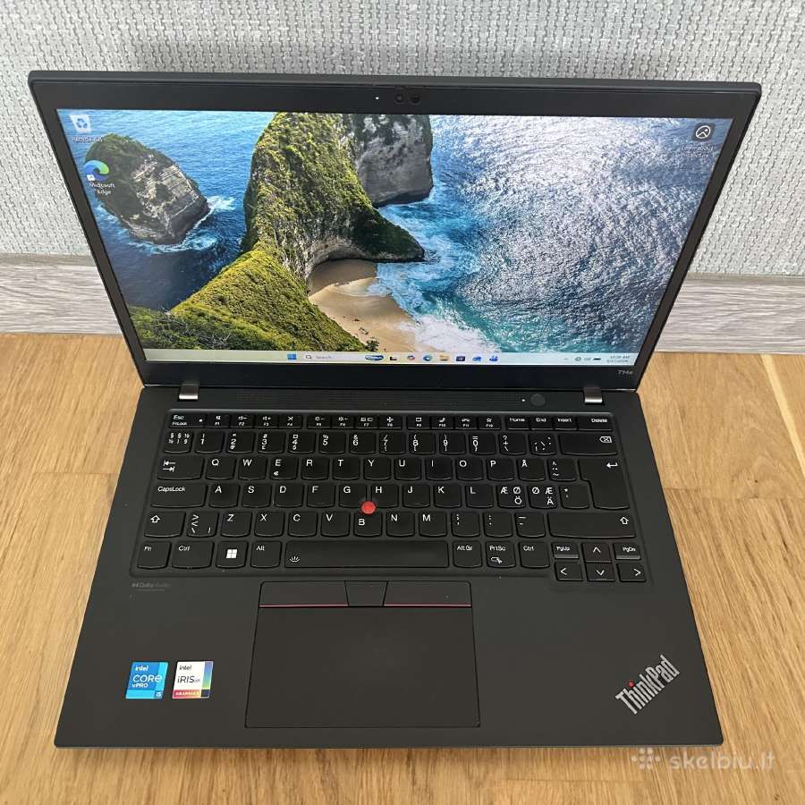 Lenovo Thinkpad T14s Gen2 I5-1145g7 16gb 256ssd 14 - nuotraukos Nr. 10