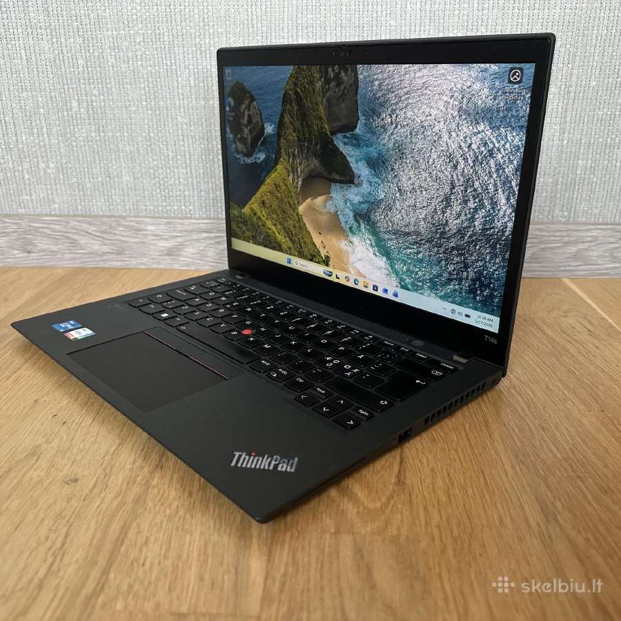 Lenovo Thinkpad T14s Gen2 I5-1145g7 16gb 256ssd 14 - nuotraukos Nr. 11