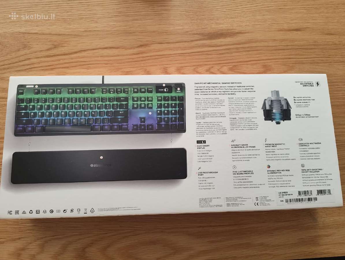 Steelseries Apex pro - nuotraukos Nr. 4
