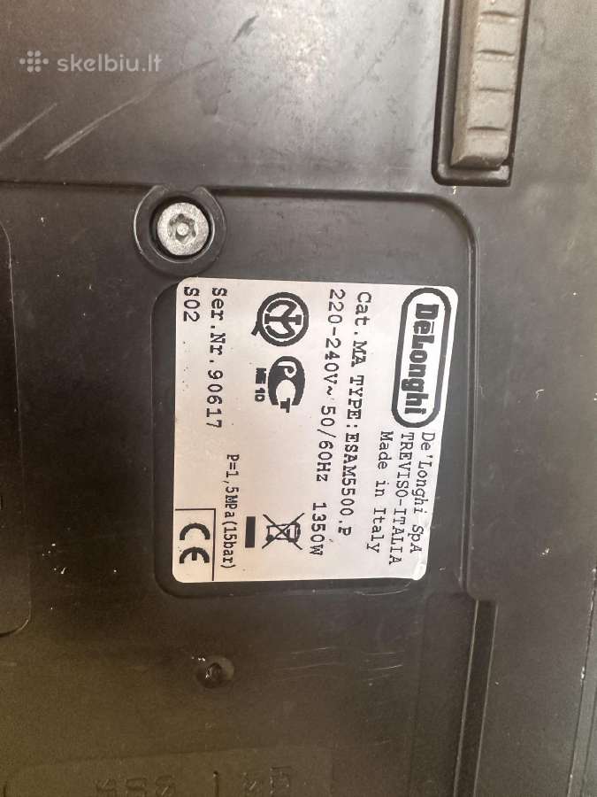Delonghi Esam 5500 p - nuotraukos Nr. 5