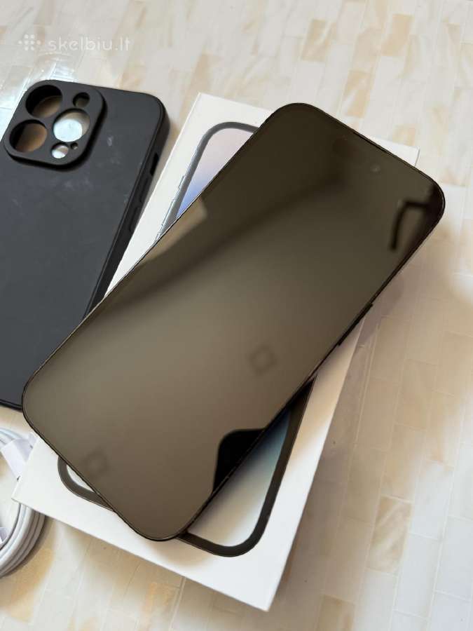 iPhone 14 Pro 128gb Black - nuotraukos Nr. 2