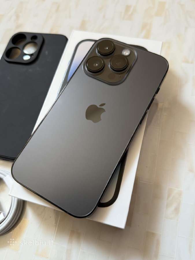 iPhone 14 Pro 128gb Black - nuotraukos Nr. 6
