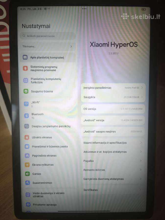 Redmi Pad Se 8gb RAM 256gb Atmintis - nuotraukos Nr. 5