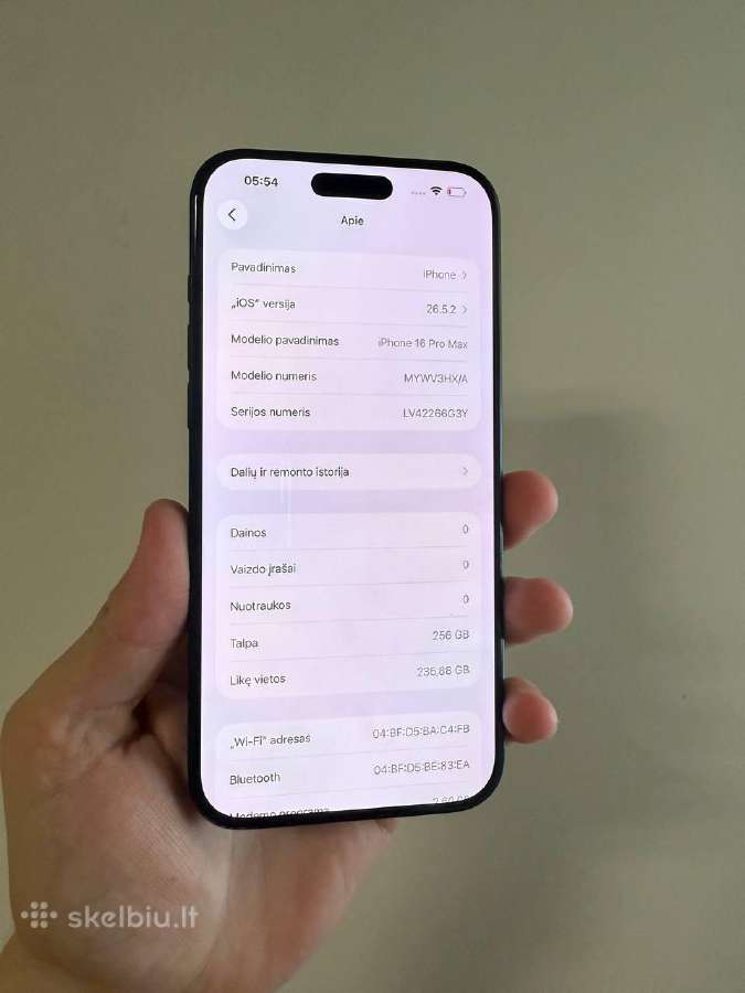 iPhone 16 pro max - nuotraukos Nr. 2