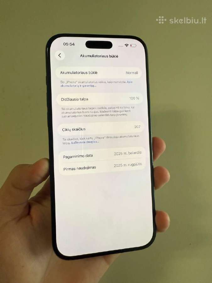 iPhone 16 pro max - nuotraukos Nr. 4