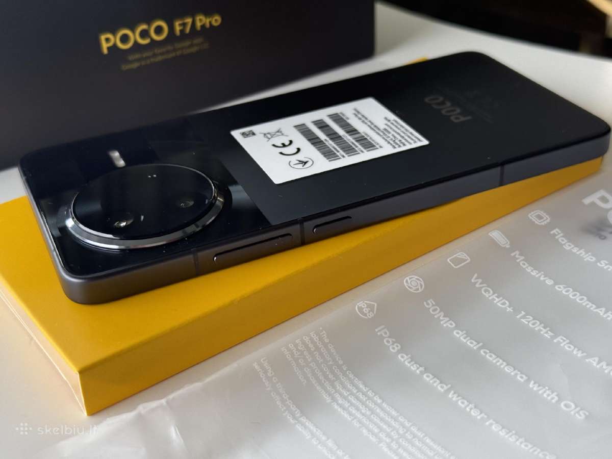 Poco F7 Pro super galingas metalinis korpusas - nuotraukos Nr. 5