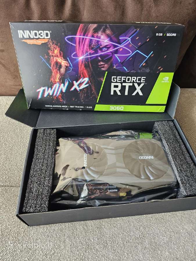 Parduodu Rtx 3060 8gb Inno3d Twin X2 - nuotraukos Nr. 2