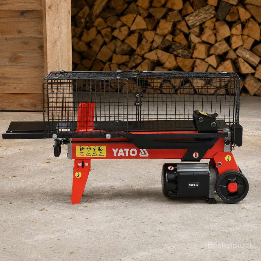 Elektrinė malkų skaldyklė Yato 2200w 5t - nuotraukos Nr. 2