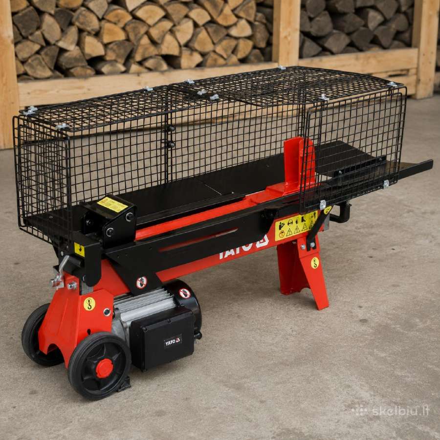Elektrinė malkų skaldyklė Yato 2200w 5t - nuotraukos Nr. 3